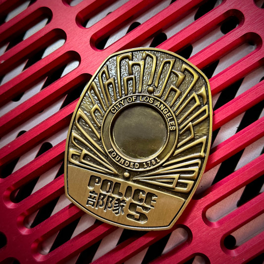 Metal Sci-Fi Detective Badge 1982/2019