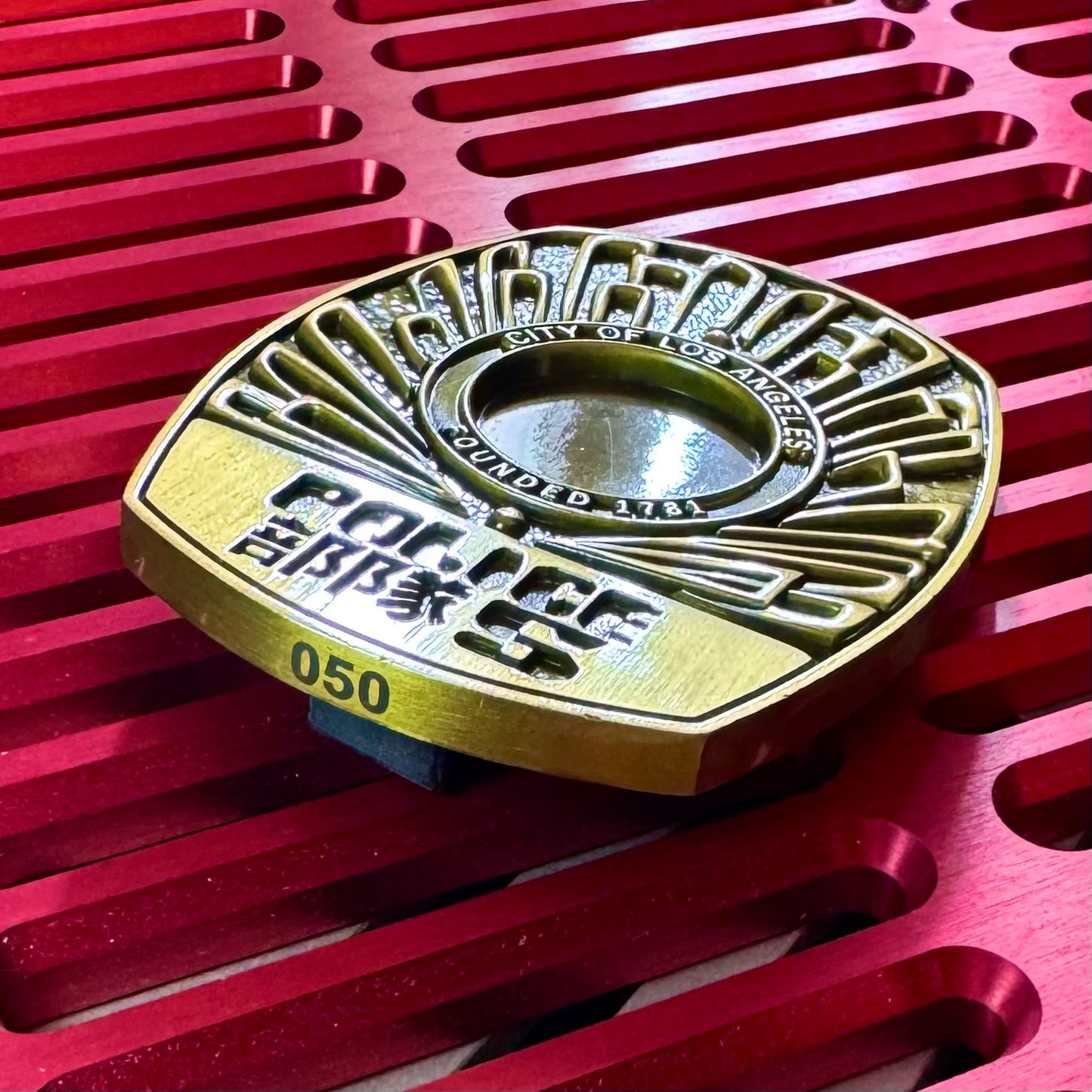 Metal Sci-Fi Detective Badge 1982/2019
