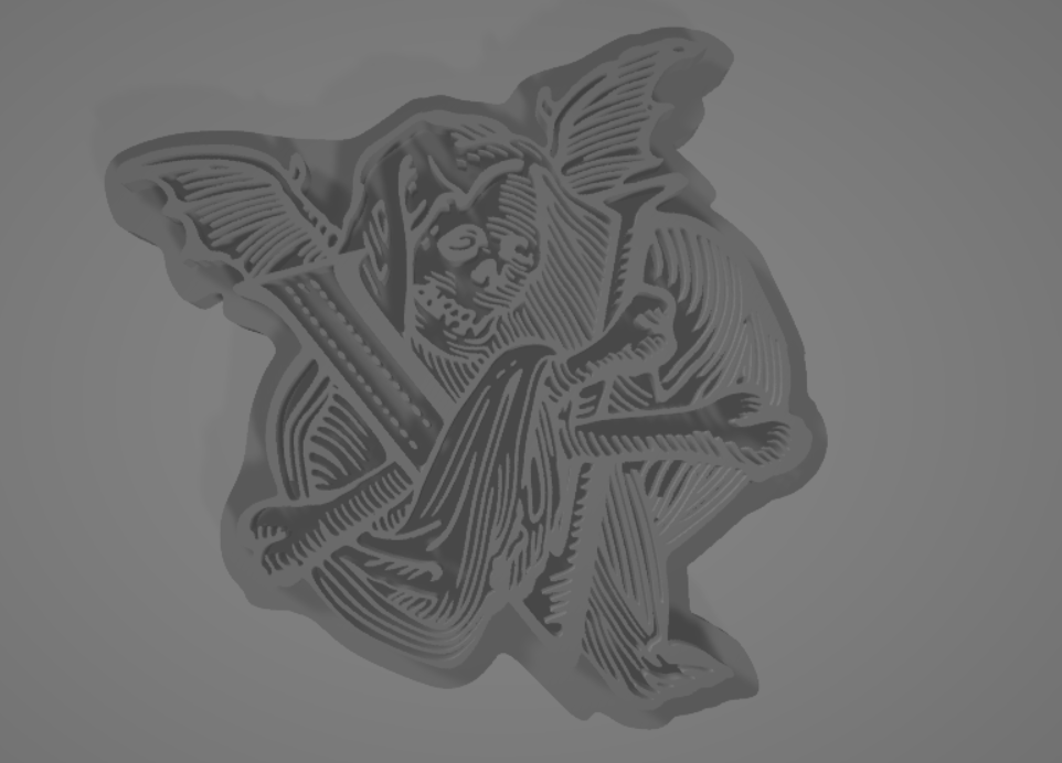 V death stamp .stl file