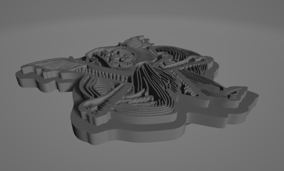 V death stamp .stl file
