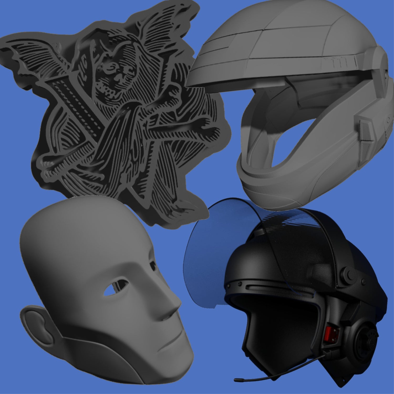 3D Downloadable .stl Files