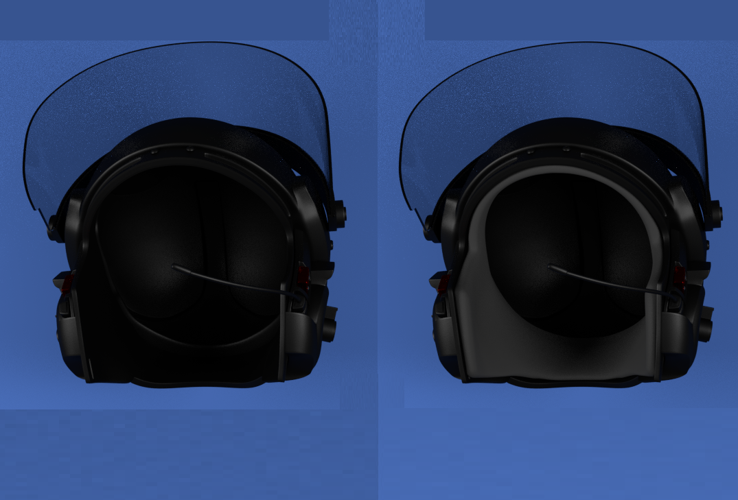 OCP Detroit Police Helmet .stl file