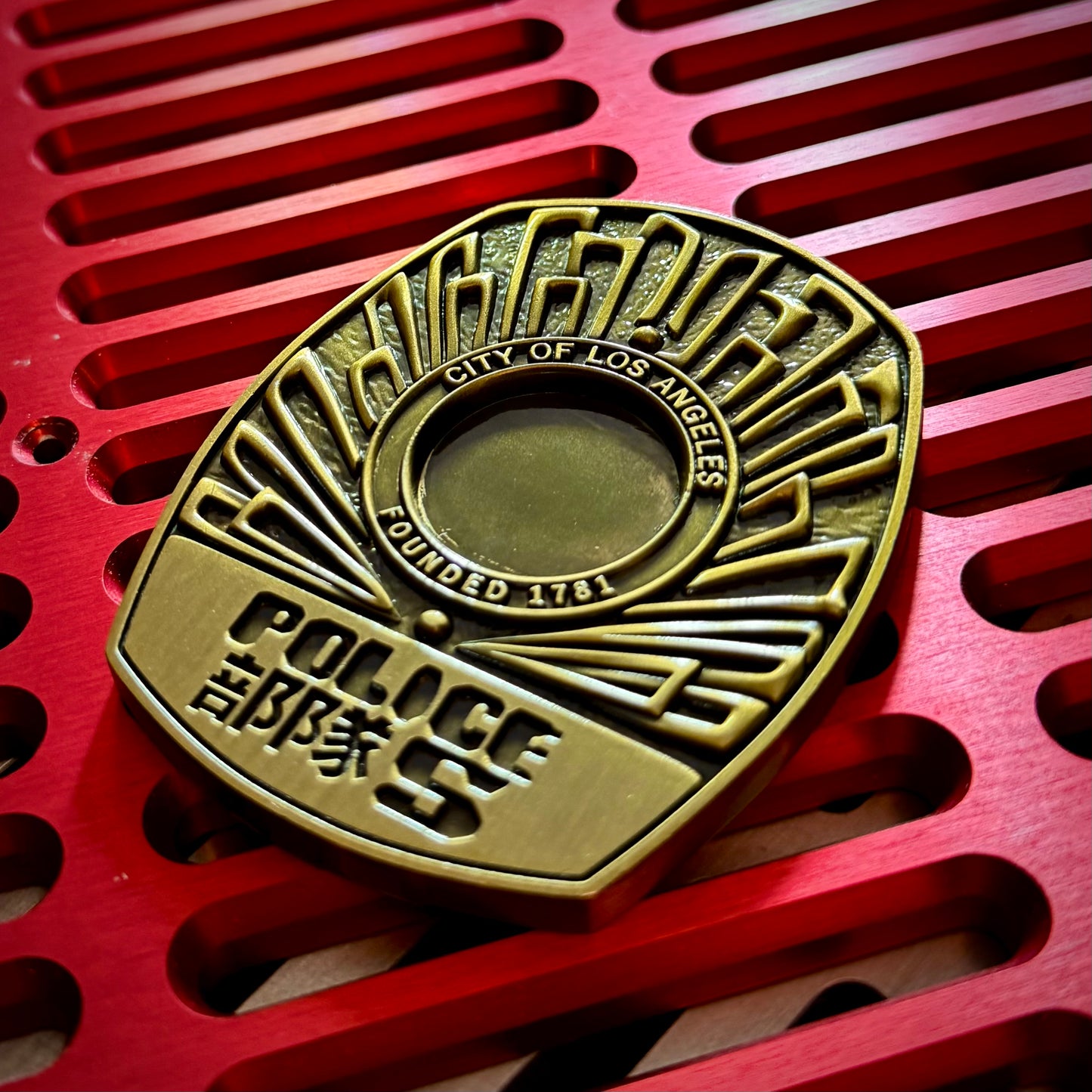 Metal Sci-Fi Detective Badge 1982/2019