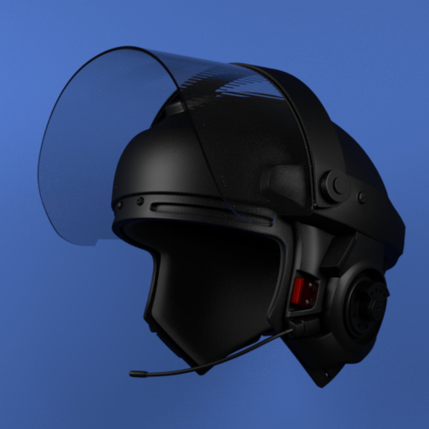 OCP Detroit Police Helmet .stl file