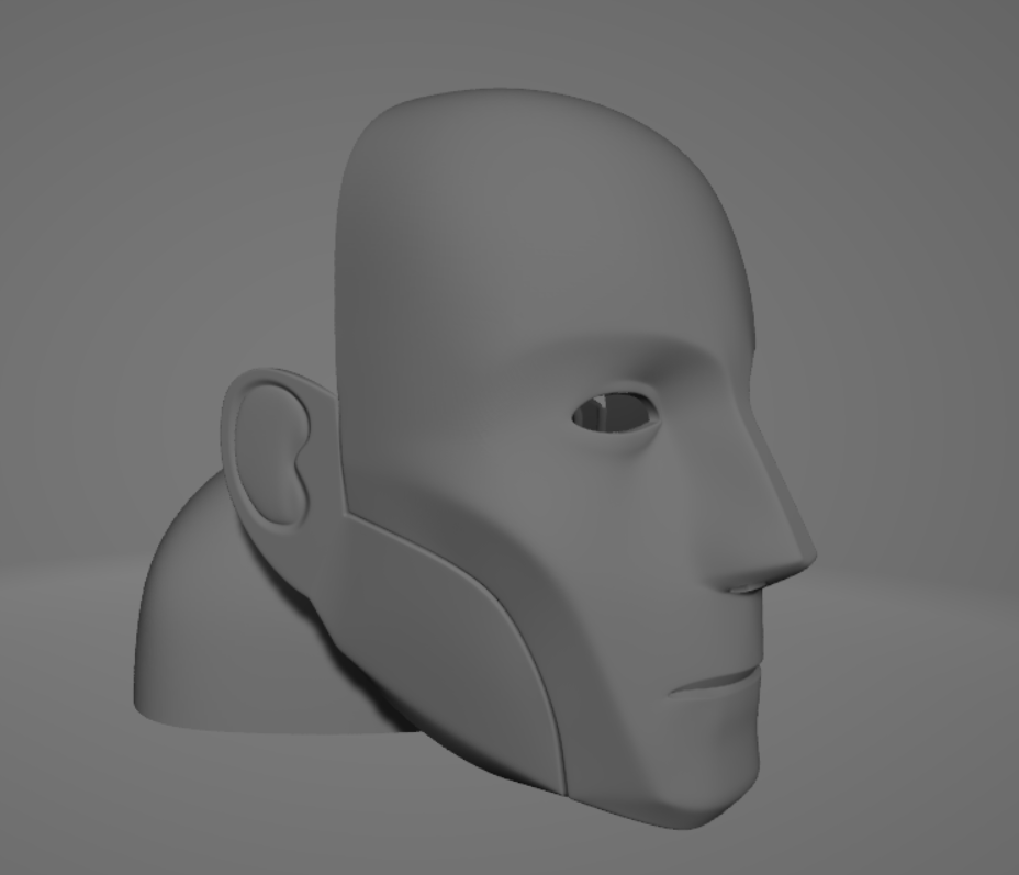 Surrogates Military Drone Helmet .stl file