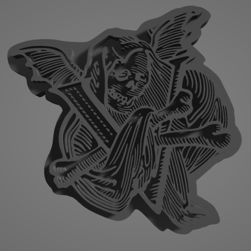 V death stamp .stl file