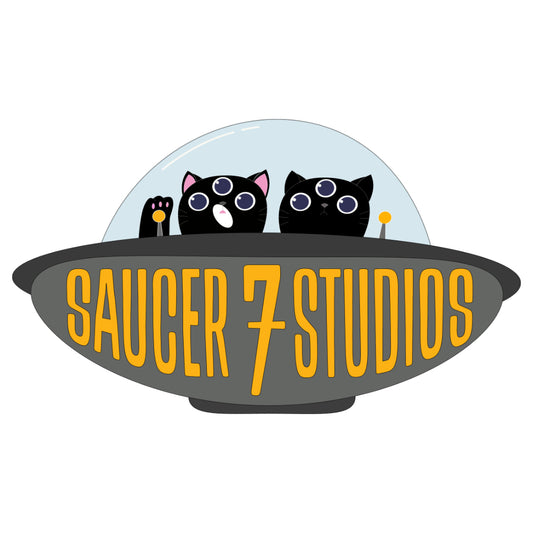 Saucer 7 Studios sticker