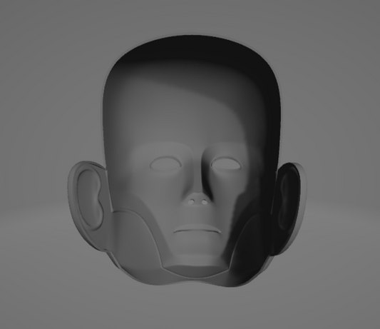 Surrogates Military Drone Helmet .stl file