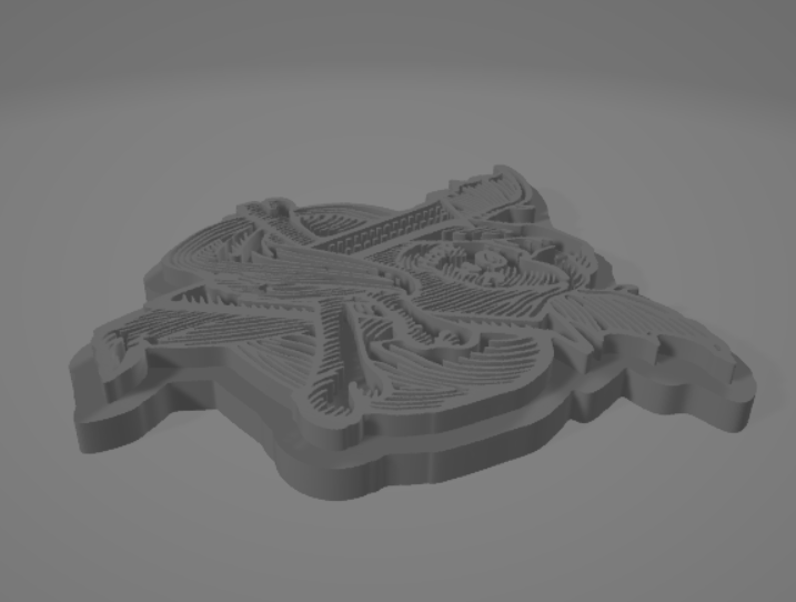 V death stamp .stl file