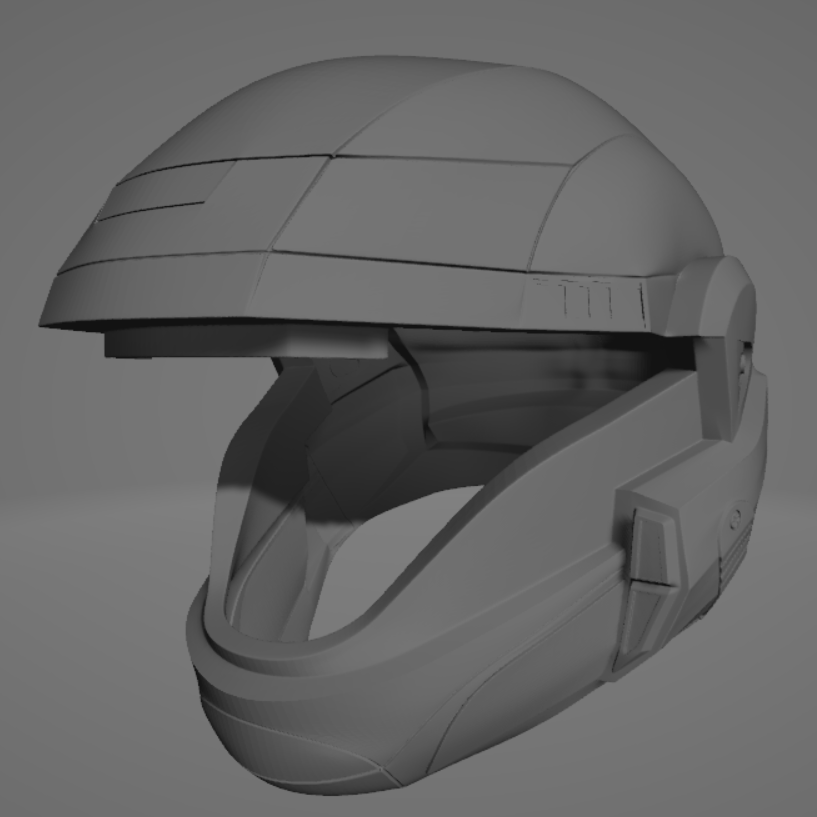ODST Helmet .stl file