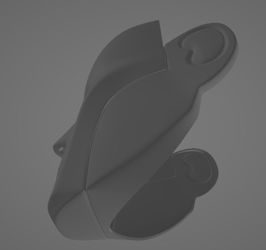 Surrogates Military Drone Helmet .stl file